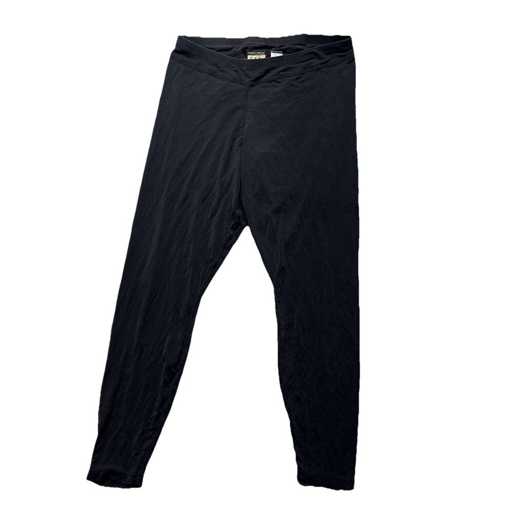 Cabelas Size XL 100% Silk Base layer Leggings Pants Women’s Black